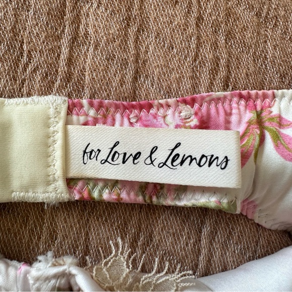 Victoria’s Secret x For Love & Lemons Melrose Pleated Bra Tank Top Corset: XS BC - Picture 9 of 12